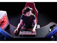 Arozzi Arena Angelo Gaming Desk (pure black) Gamingdesk