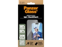 PanzerGlass iPhone 15 / 16 skjermbeskytter Skjermbeskytter