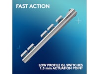 Logitech G915 X Lightspeed TKL Trådløst Gamingtastatur (hvit) Gamingtastatur