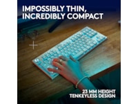Logitech G915 X Lightspeed TKL Trådløst Gamingtastatur (hvit) Gamingtastatur