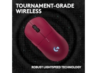 Logitech PRO 2 Lightspeed Trådløs Gamingmus (rosa) Gamingmus