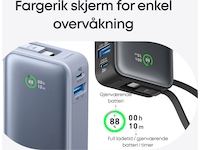 Anker 545 Nano Powerbank 10000mAh (sort) Powerbank