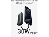 Anker 545 Nano Powerbank 10000mAh (sort) Powerbank