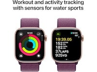 Apple Watch Series 10 GPS + LTE 42mm Aluminium (rosegull) Smartklokker