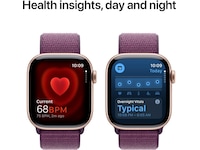 Apple Watch Series 10 GPS + LTE 42mm Aluminium (rosegull) Smartklokker