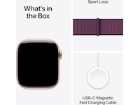 Apple Watch Series 10 GPS + LTE 42mm Aluminium (rosegull) Smartklokker