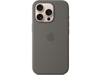 Apple iPhone 16 Pro Silikondeksel (steingrå) Mobildeksel