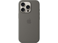 Apple iPhone 16 Pro Silikondeksel (steingrå) Mobildeksel