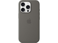 Apple iPhone 16 Pro Silikondeksel (steingrå) Mobildeksel