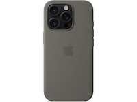 Apple iPhone 16 Pro Silikondeksel (steingrå) Mobildeksel