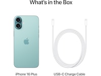 iPhone 16 Plus 128GB (blågrønn) Mobiltelefoner