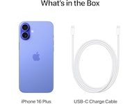 iPhone 16 Plus 256GB (ultramarin) Mobiltelefoner