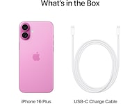 iPhone 16 Plus 128GB (rosa) Mobiltelefoner