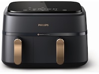 Philips dual basket airfryer 9L NA352/00 (grå/kobber) -B-Grade Demo hjem & fritid