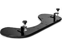 Kenson 8820 Asymmetrisk Underarmstøtte (sort) Håndleddstøtte