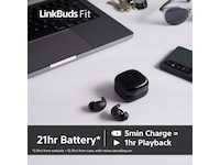 Sony Linkbuds Fit trådløse ørepropper, In-Ear (grønn) Ørepropper