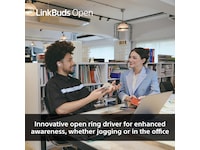 Sony Linkbuds Open True Wireless ørepropper (sort) Ørepropper