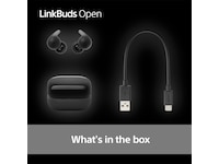 Sony Linkbuds Open True Wireless ørepropper (sort) Ørepropper