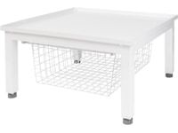 Nordic Quality basehøyde for vaskemaskin/tørketrommel med kurv Tilbehør til vaskemaskin og tørketrommel