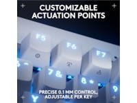 Logitech G Pro X TKL Rapid gamingtastatur (hvit) Gamingtastatur