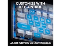 Logitech G Pro X TKL Rapid gamingtastatur (hvit) Gamingtastatur