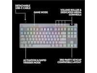 Logitech G Pro X TKL Rapid gamingtastatur (hvit) Gamingtastatur