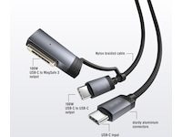 4smarts MagSafe 3 Adapter og USB-C kabel 2m (sort) USB-kabler