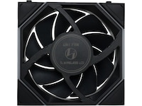 Lian Li UNI FAN TL Wireless LCD Reverse 3pk (sort) Vifter