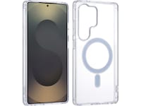 iiglo Galaxy S25 Ultra Magnetic Silikondeksel (gjennomsiktig) Mobildeksel