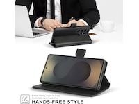 iiglo Galaxy S25 Ultra 2-i-1 Lommebokdeksel (sort) Mobildeksel