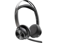 Poly Voyager Focus 2 MS USB-C Headset med ladestativ Trådløse hodesett