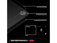 SteelSeries QcK Performance L Speed gamingmusematte Gamingmusematte