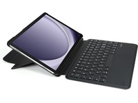 Gre8t Galaxy Tab A9+ tastaturdeksel (sort) Tastatur og stylus