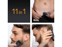 Braun Series 5 All-in-One groomingsett (grå) Hårklippere