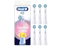 Oral-B iO Gentle Care Børstehoder 6 stk (hvit) Tannbørstehoder