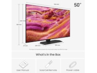 Samsung 50" QN90F Neo QLED 4K Mini LED Smart TV (2025) 50 - 59 tommer TV