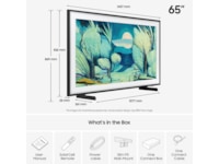 Samsung 65" The Frame LS03FA QLED 4K smart-TV (2025) 60 - 69 tommer TV
