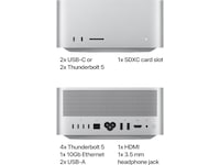 Mac Studio (2025) 512GB Stasjonær PC