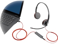 Poly Blackwire 3225 Stereo USB-C Headset Kablede hodesett