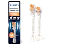 Philips Sonicare A3 Premium All-in-One tannbørstehoder (2 pack, hvit) Tannbørstehoder