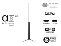 LG 77" B5 AI 4K OLED smart-TV (2025) 70 - 79 tommer TV