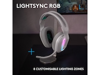 Logitech G522 Lightspeed Trådløst Gaming Headset (hvit) Gamingheadset