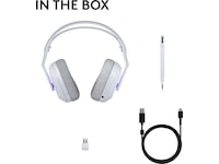 Logitech G522 Lightspeed Trådløst Gaming Headset (hvit) Gamingheadset