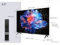 TCL 43" V6C 4K LED Google TV 20 - 49 tommer TV