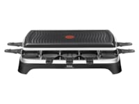 Tefal RE458812 raclette Inox & Design 10 panner (svart) Andre kjøkkenapparater