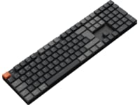 Keychron K5 V2 trådløst tastatur hot swap QMK low profile 2.0 (brun) Gamingtastatur