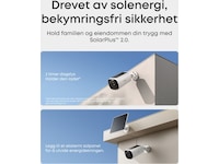 Eufy EufyCam 4x E40 overvåkningskamera (HomeBase S380) Overvåkningskameraer