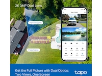 TP-Link Tapo C246D  Indoor/Outdoor Dual Lens overvåkningskamera Overvåkningskameraer