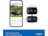 TP-Link Tapo C246D  Indoor/Outdoor Dual Lens overvåkningskamera Overvåkningskameraer