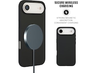 iiglo iPhone Air Magnetic Silikondeksel (sort) Mobildeksel